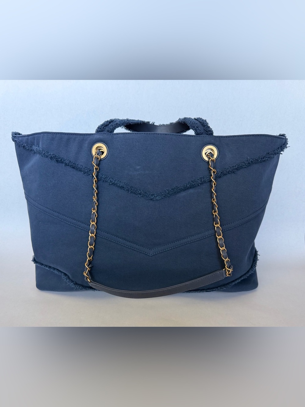 CHANEL Deauville Tote - Picture 12 of 12